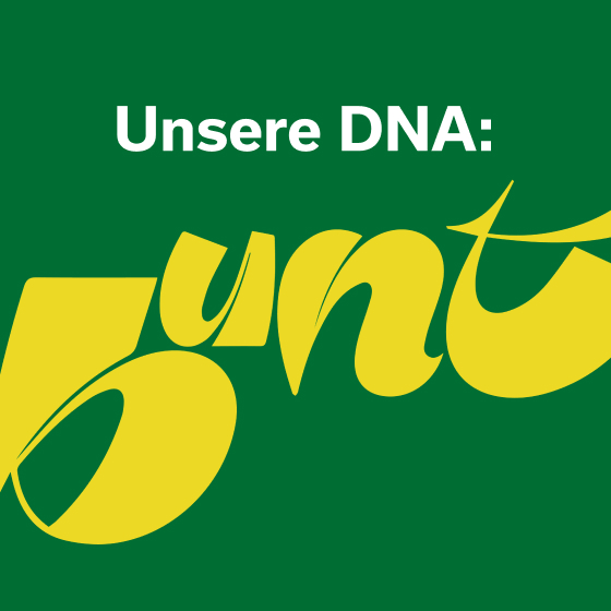 Grafische Darstellung von 'Bunt'